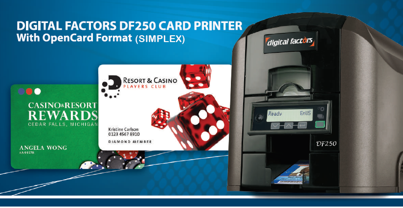 DF250 ID Card Printer Image