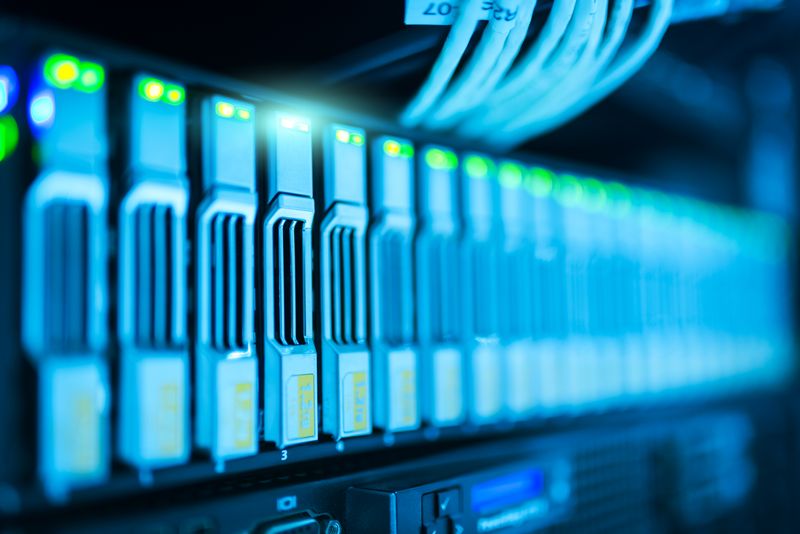 Data Center Server Room